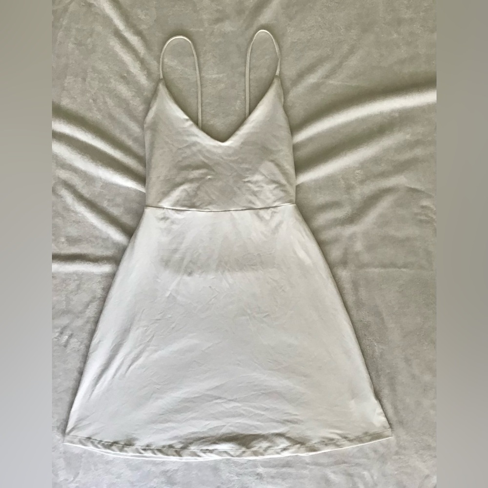 Minimalist White Summer Dress